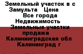 Земельный участок в с.Замульта › Цена ­ 1 - Все города Недвижимость » Земельные участки продажа   . Калининградская обл.,Калининград г.